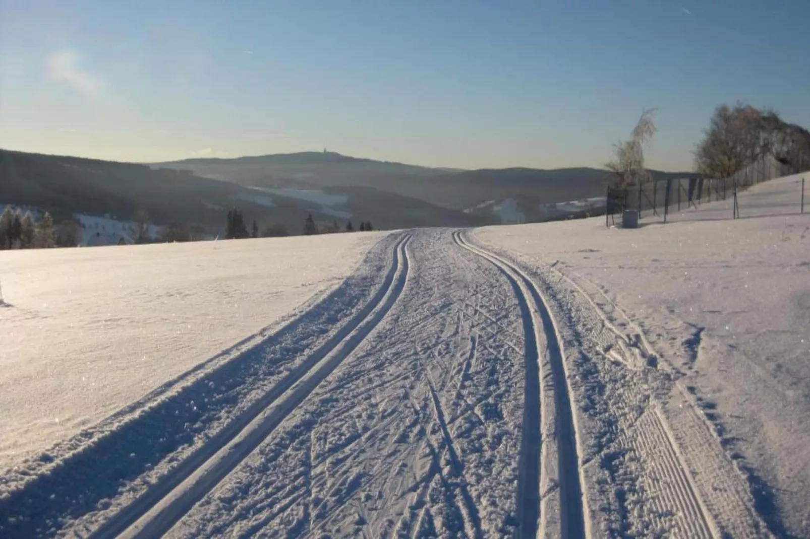 Rittersgrün-Area within 20km in winter