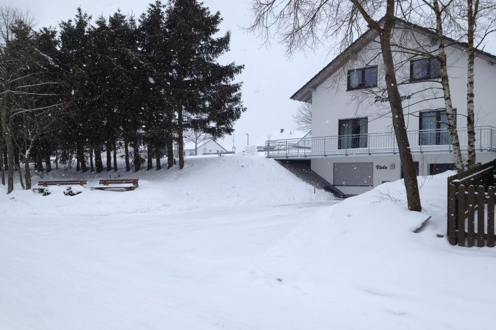 Küstelberg-Außenbereich Winter