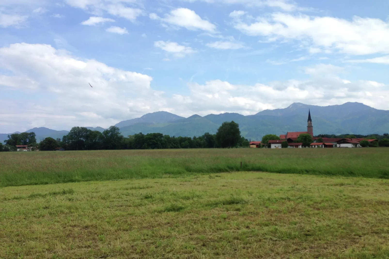 Im Bauernhaus-View in summer