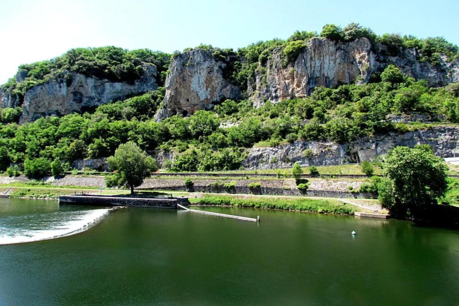 Maison avec piscine chauffée-Gebiete Sommer 20 km