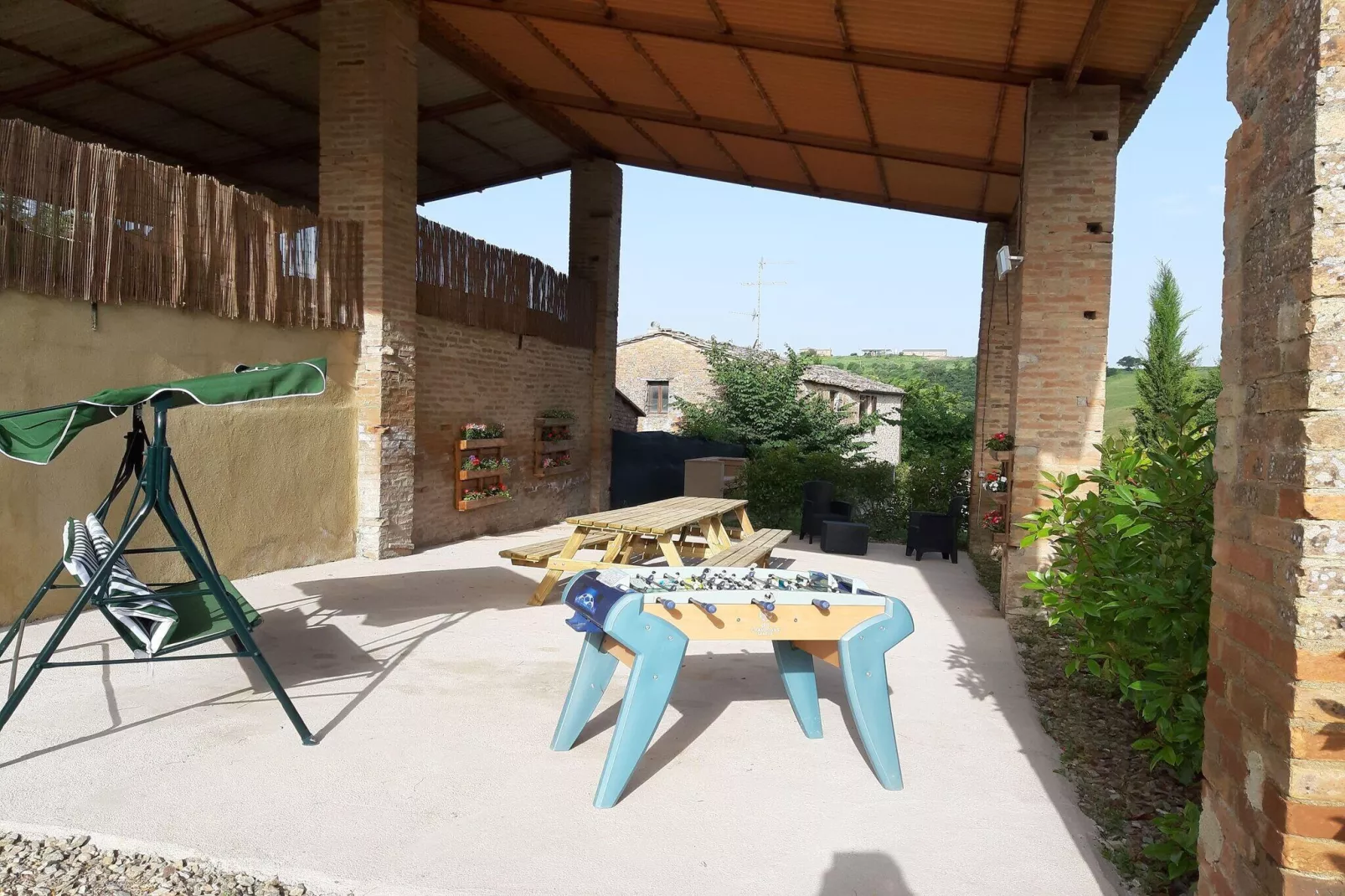 Il Bosco-Terrasse/Balkon