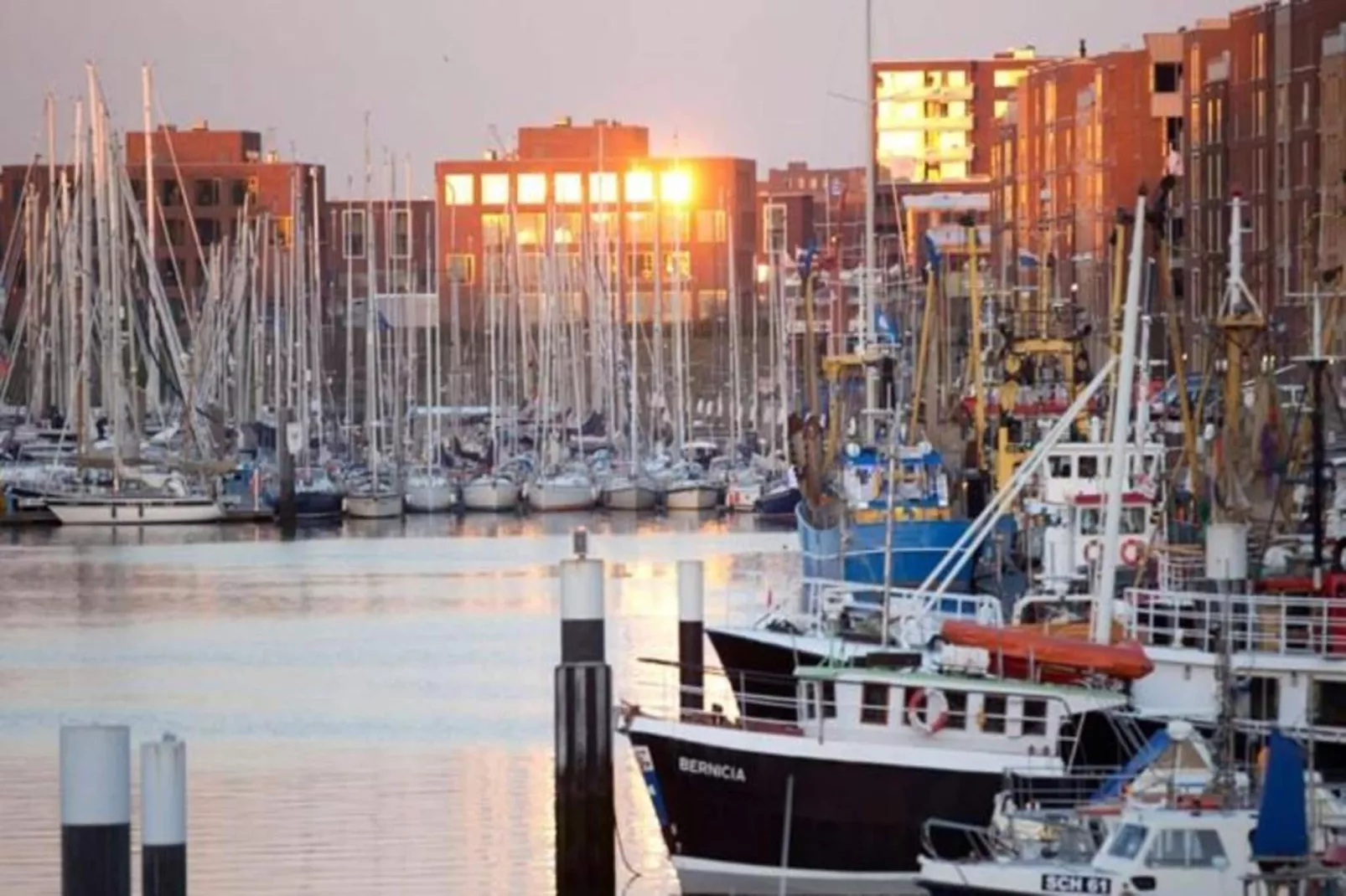 Scheveningen Harbour 58C-Gebiete Sommer 20 km
