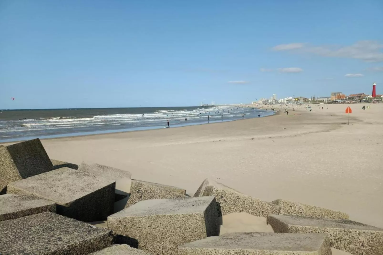 Scheveningen Harbour 62-Gebiete Sommer 20 km
