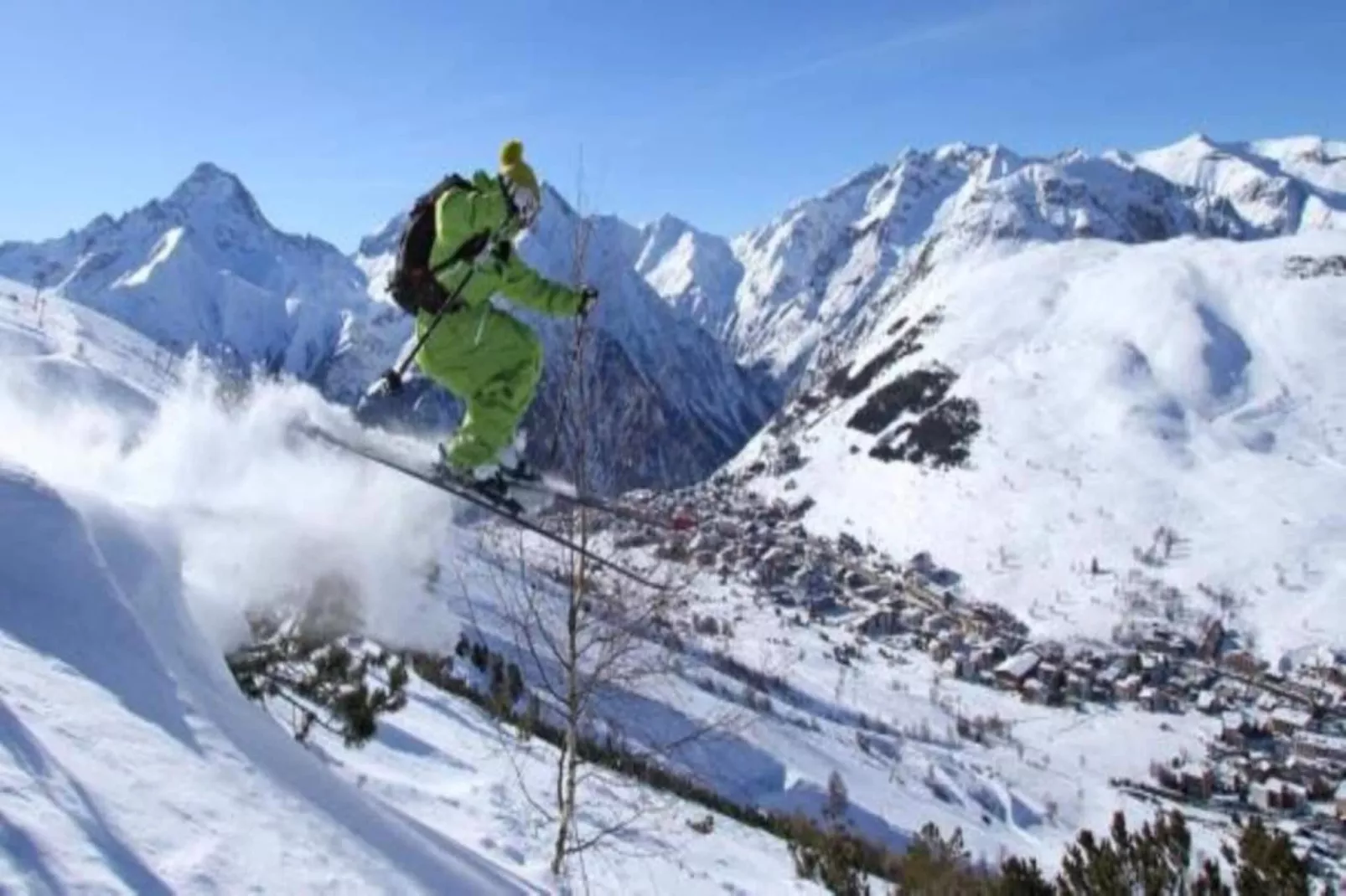 Chalet Les Alpages-Gebiet Winter 20 km