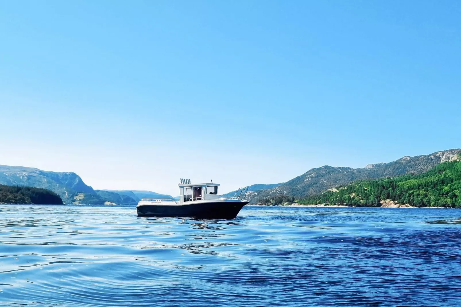 8 person holiday home in Snillfjord-By Traum-Water view