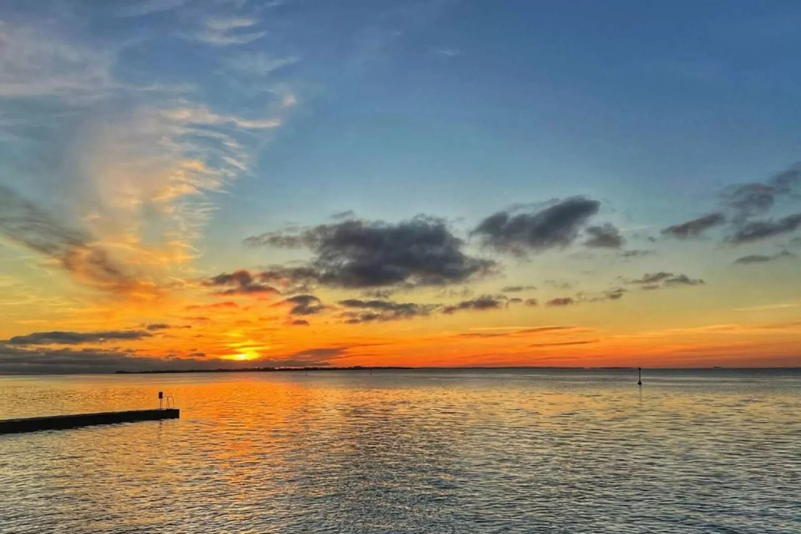 Maison de vacances pour 4 a Rudkøbing-By Traum-Vue sur l'eau