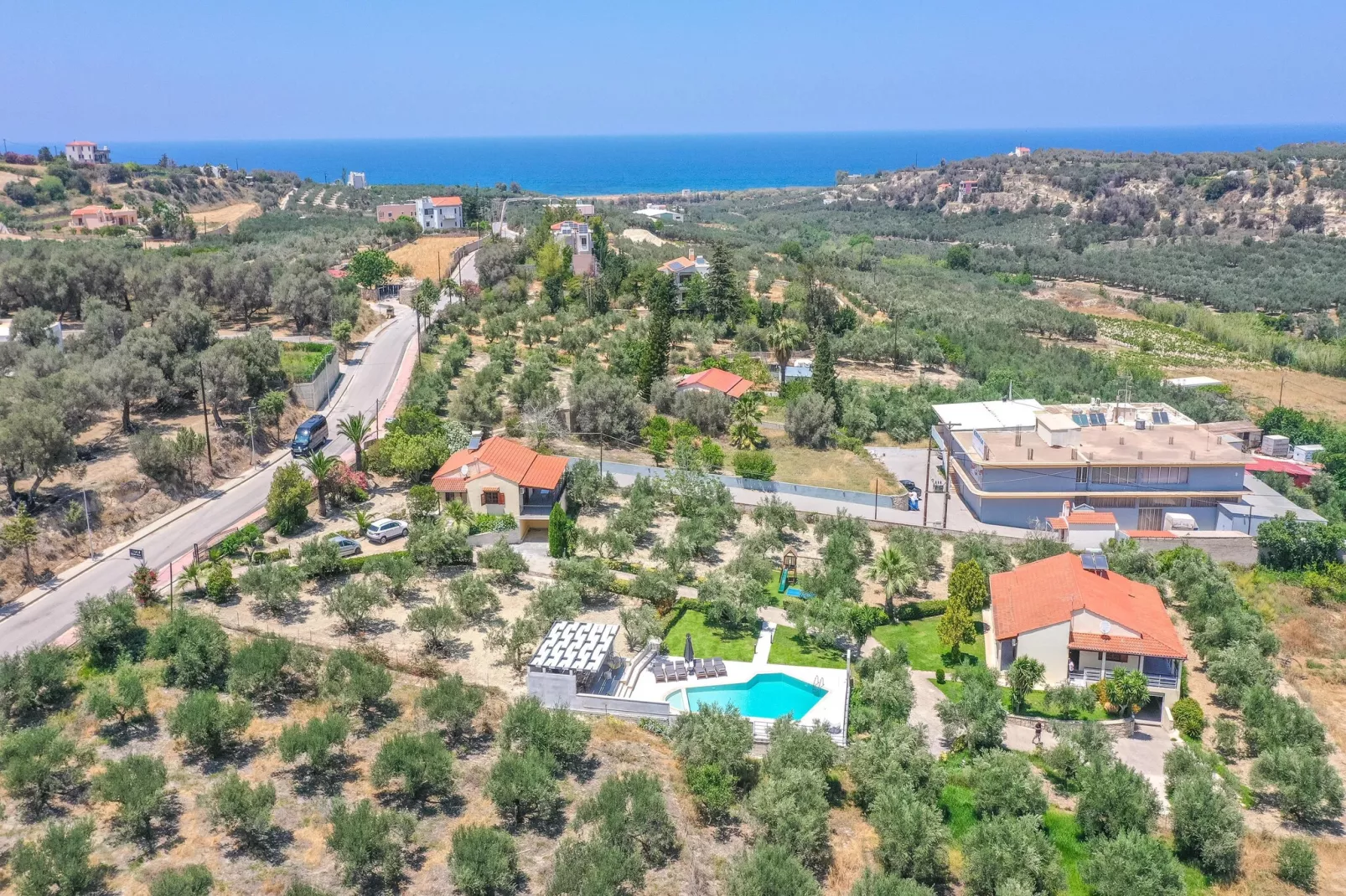 Villa Eleni en Manolis-Areas within 1km in summer