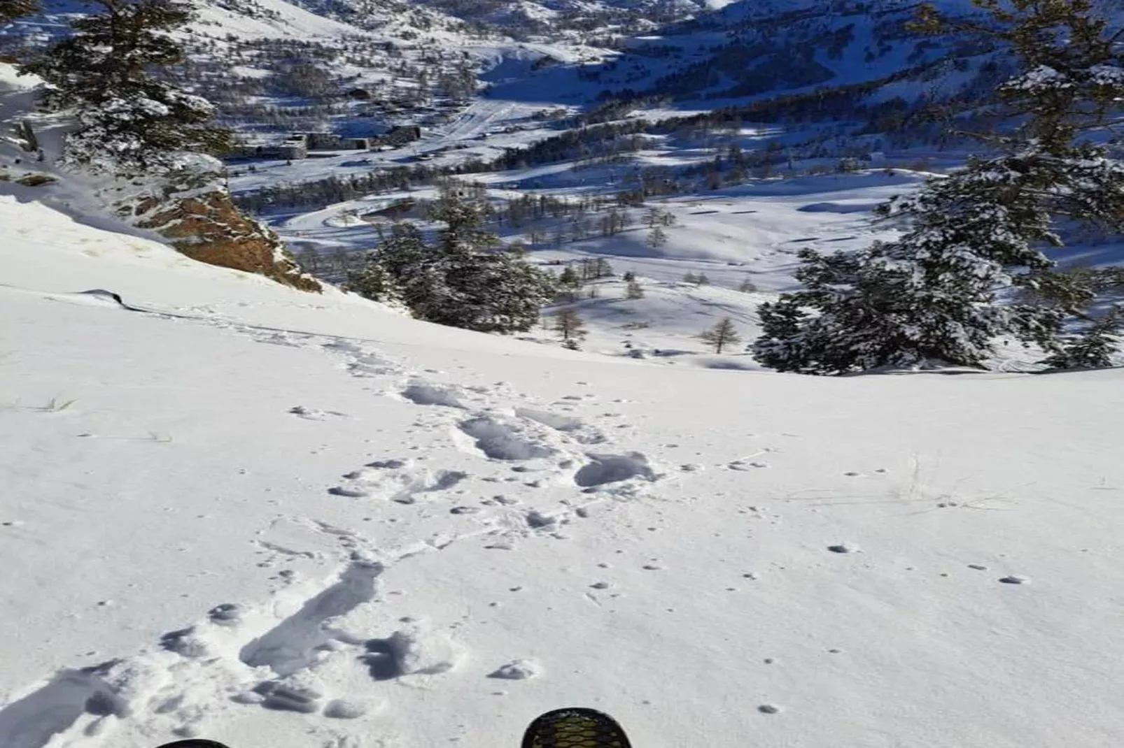 Les Terrasses d'Isola 2-Area winter 20km