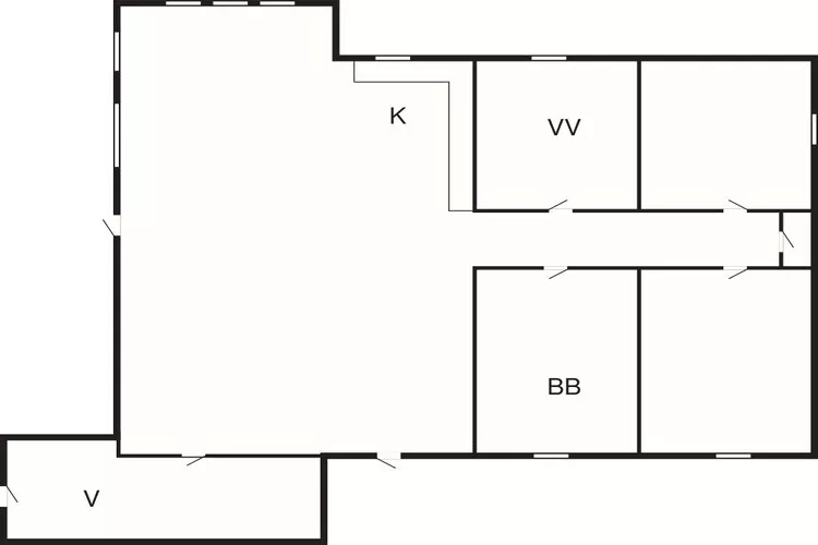 Unique Retreat in Vejby - By Traum Ferienwohnungen-Floor plan