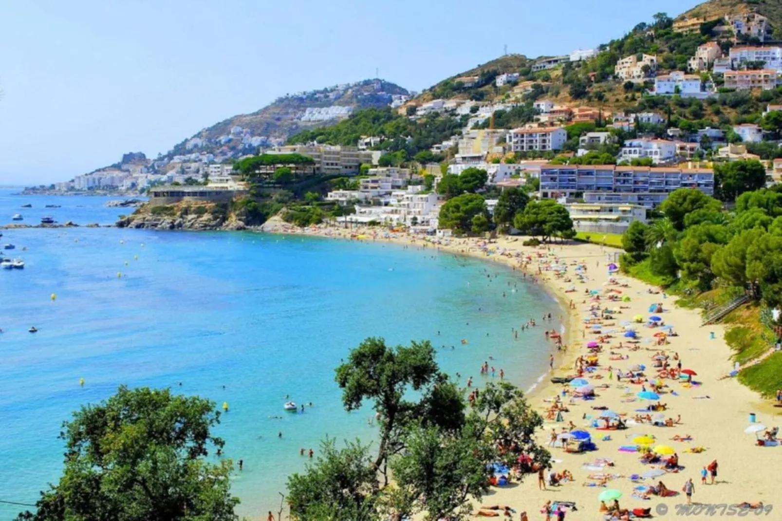 MALLORCA 15 Canyelles Roses-Gebiete Sommer 20 km