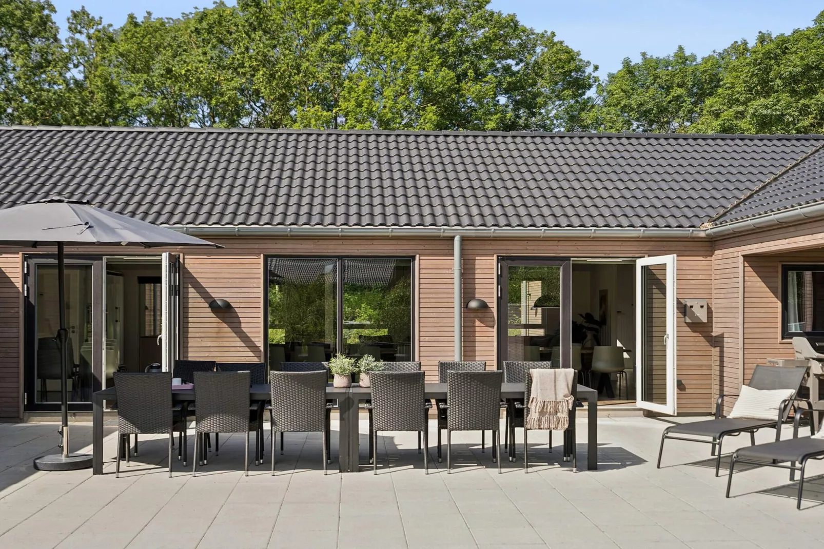 5 Sterne Ferienhaus in Sydals-Im Freien