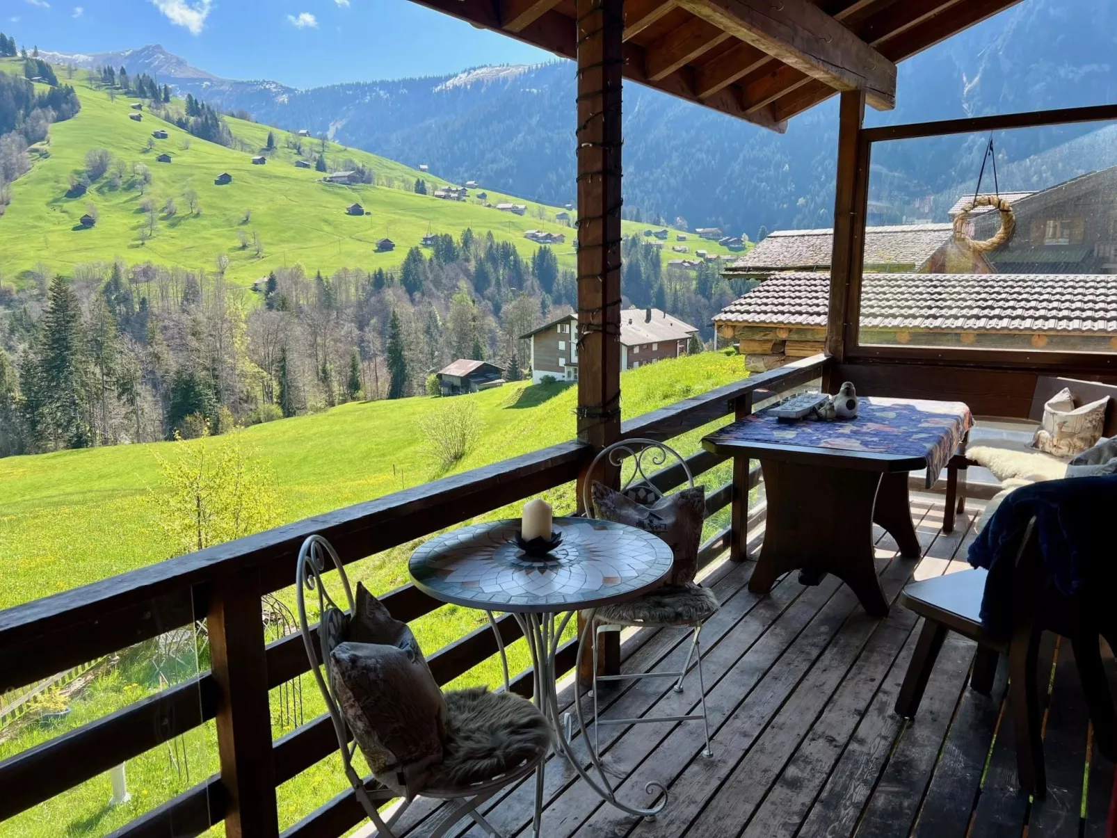 Serviced Apartment Chalet Bärgblüml i Ha-Inside