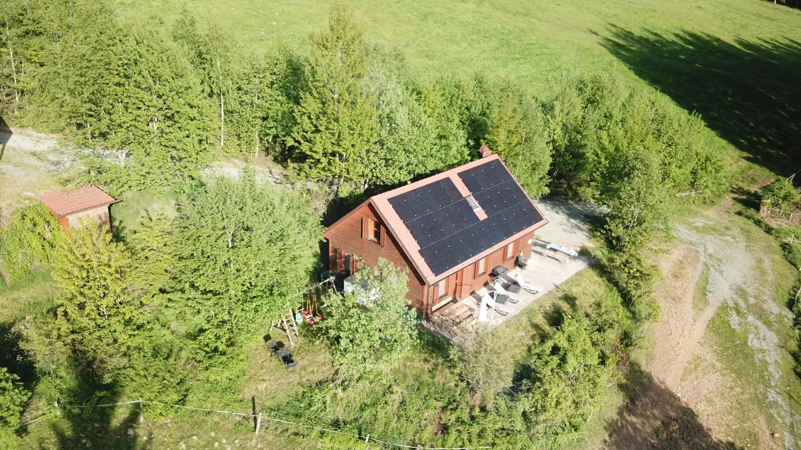 Sternenchalet-Exterior in summer