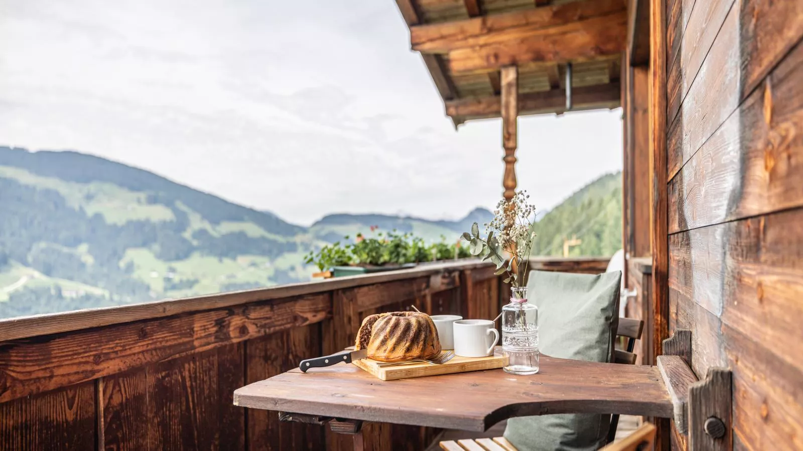 Tirola Chalet Alpbach-Terrasse / balcon