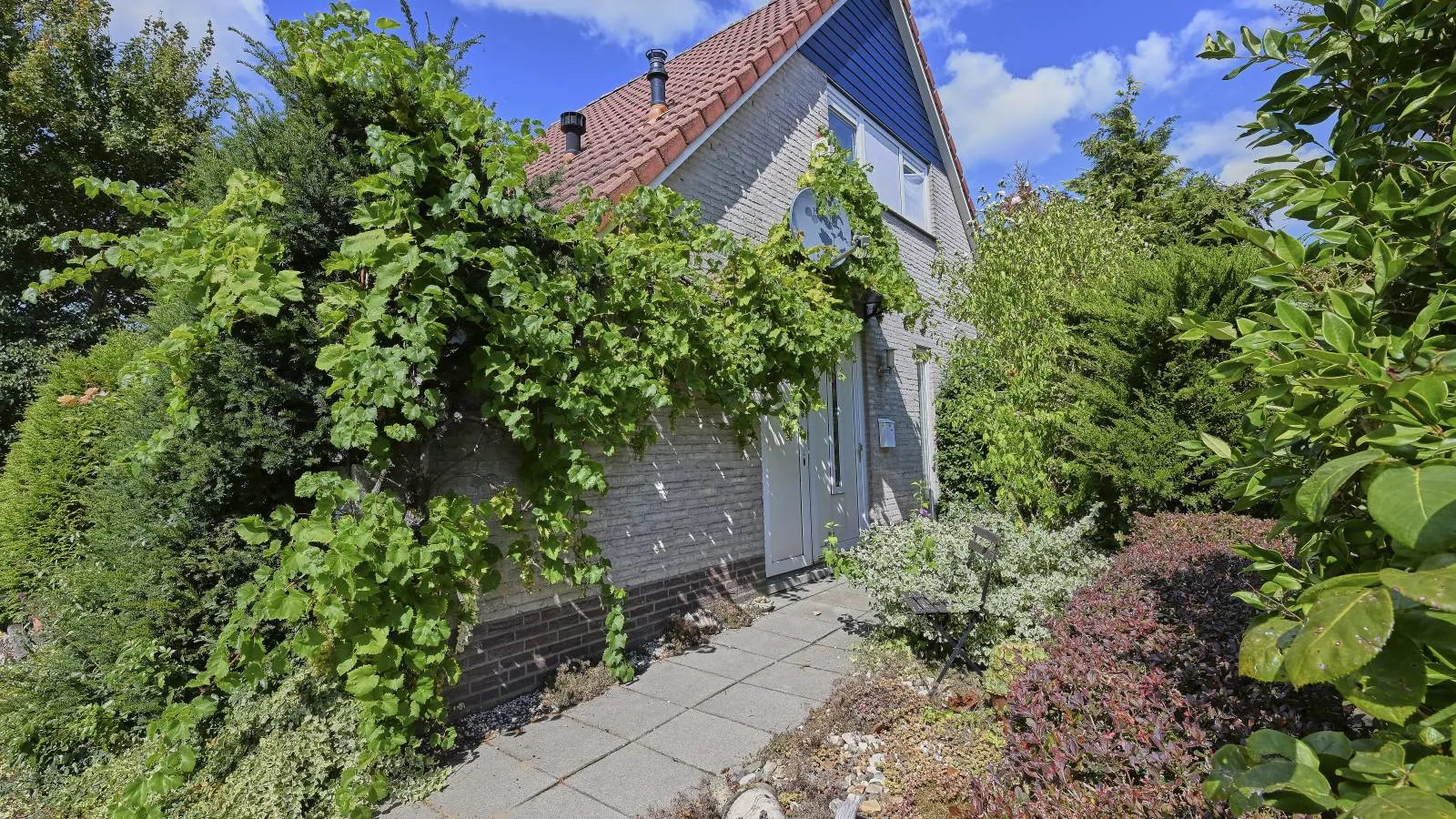 Aan de oever-Exterior in summer