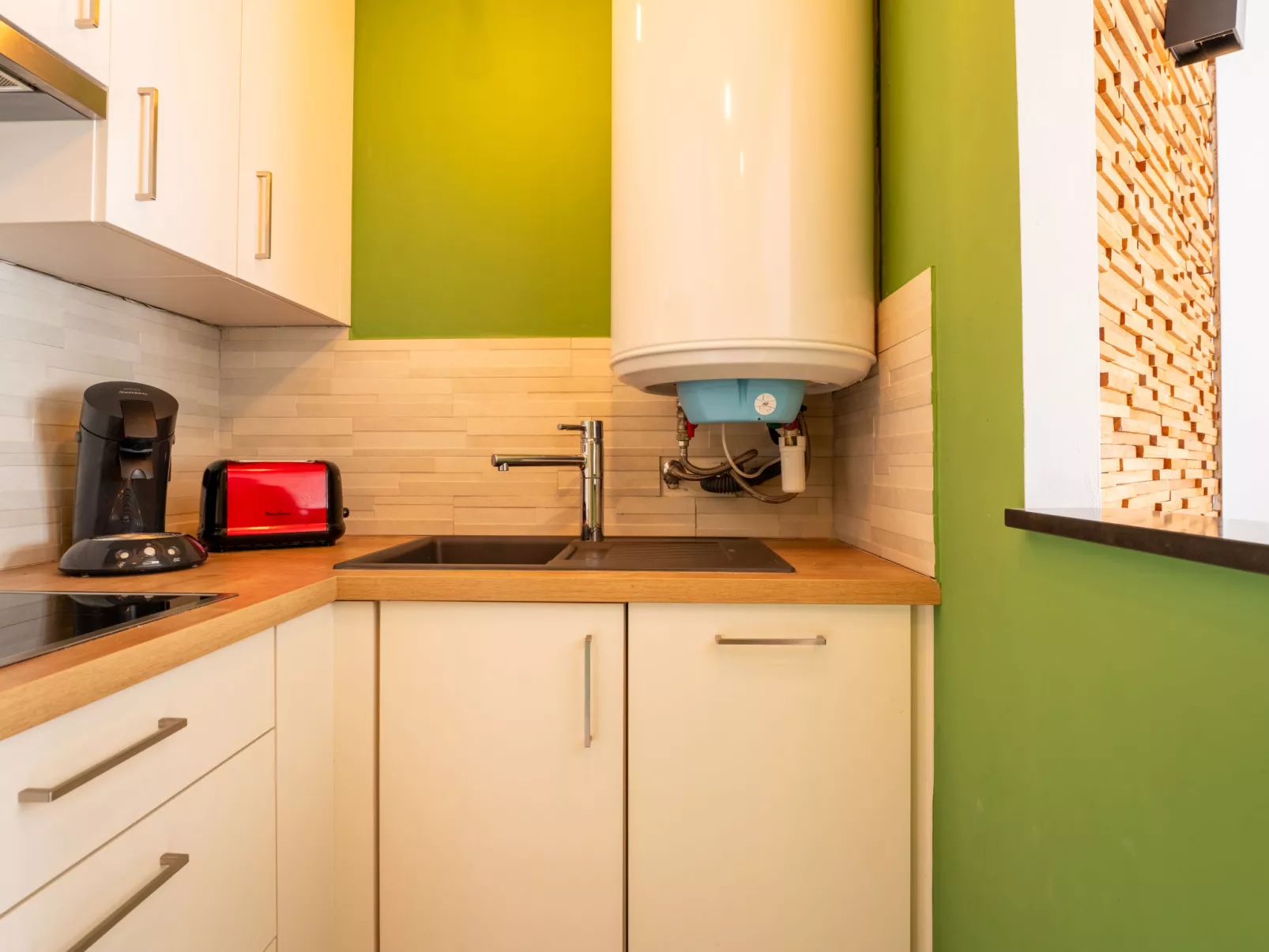 Centrally located "BeachNest"-Drinnen