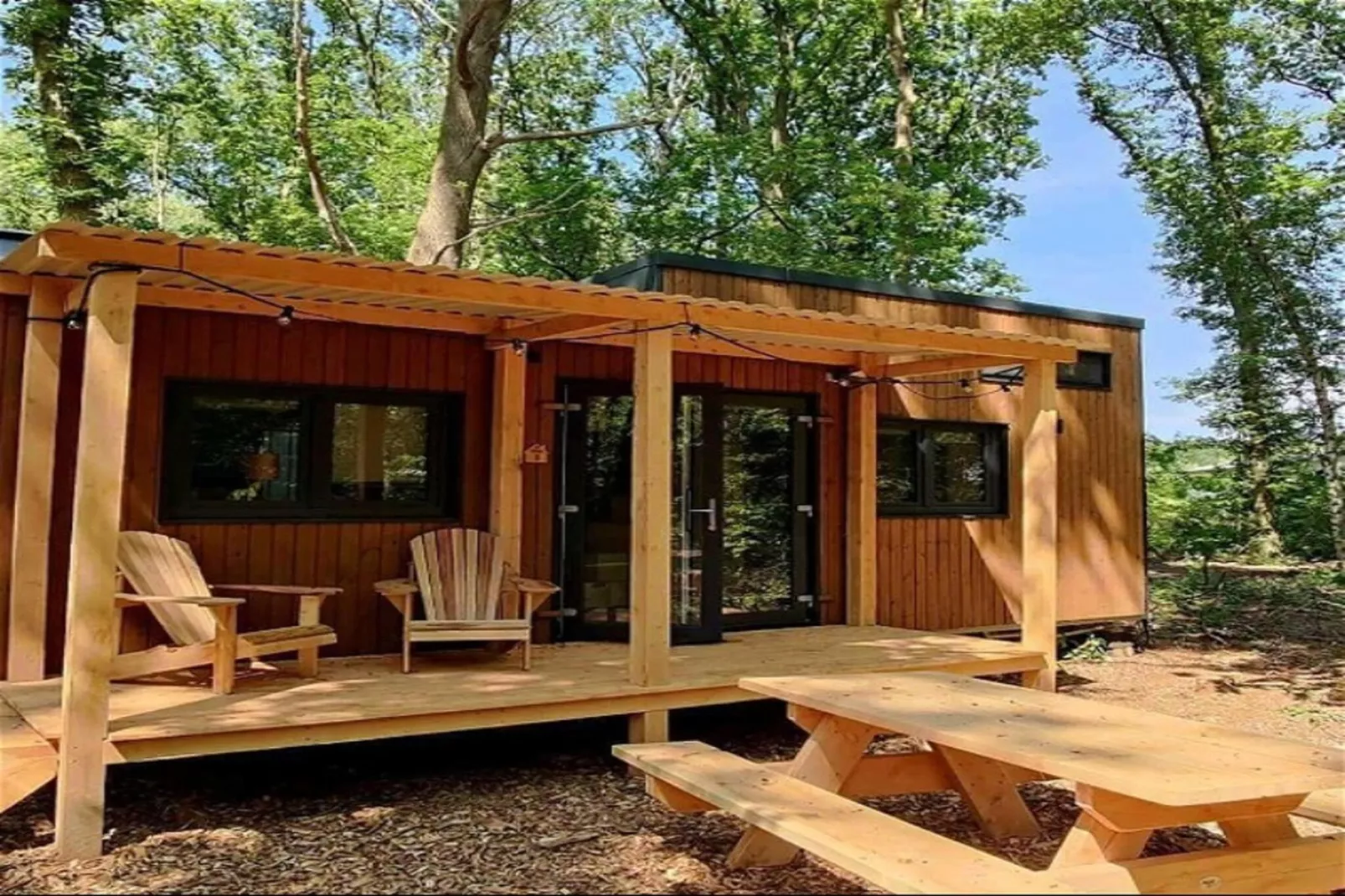 Tiny house voor 2  2 personen-Terrasse / balcon