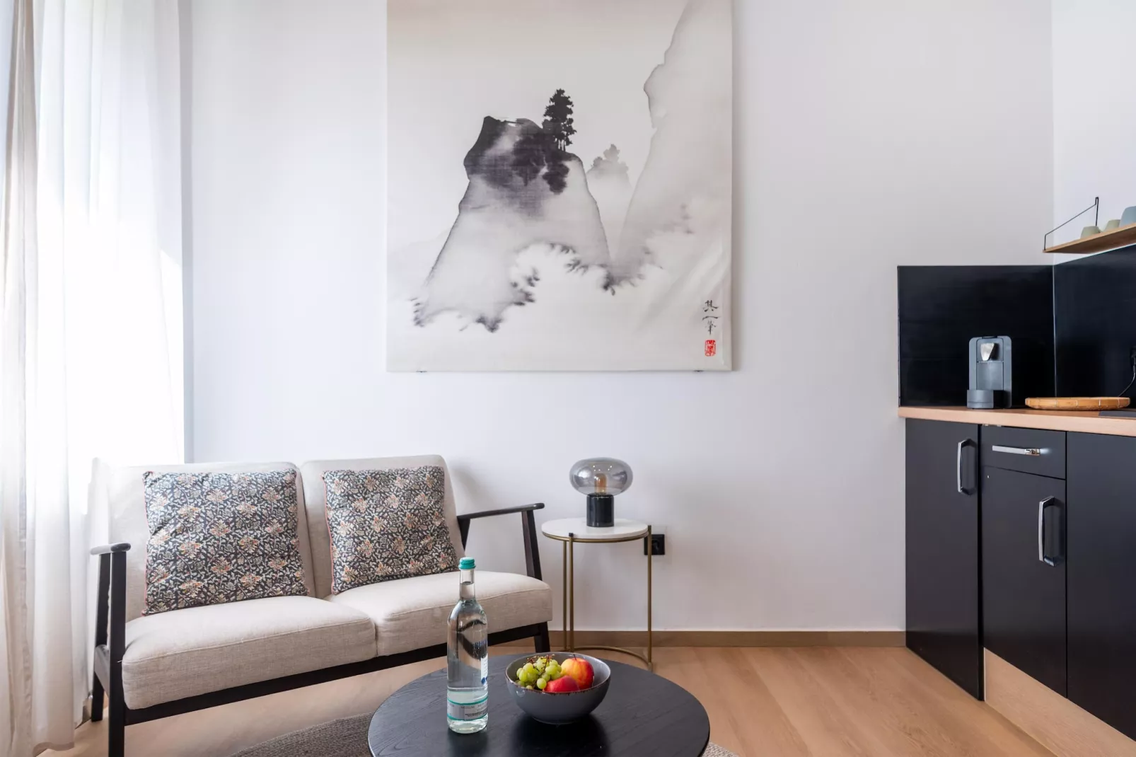 Deluxe Studio mit Kingsize-Bett-Living room