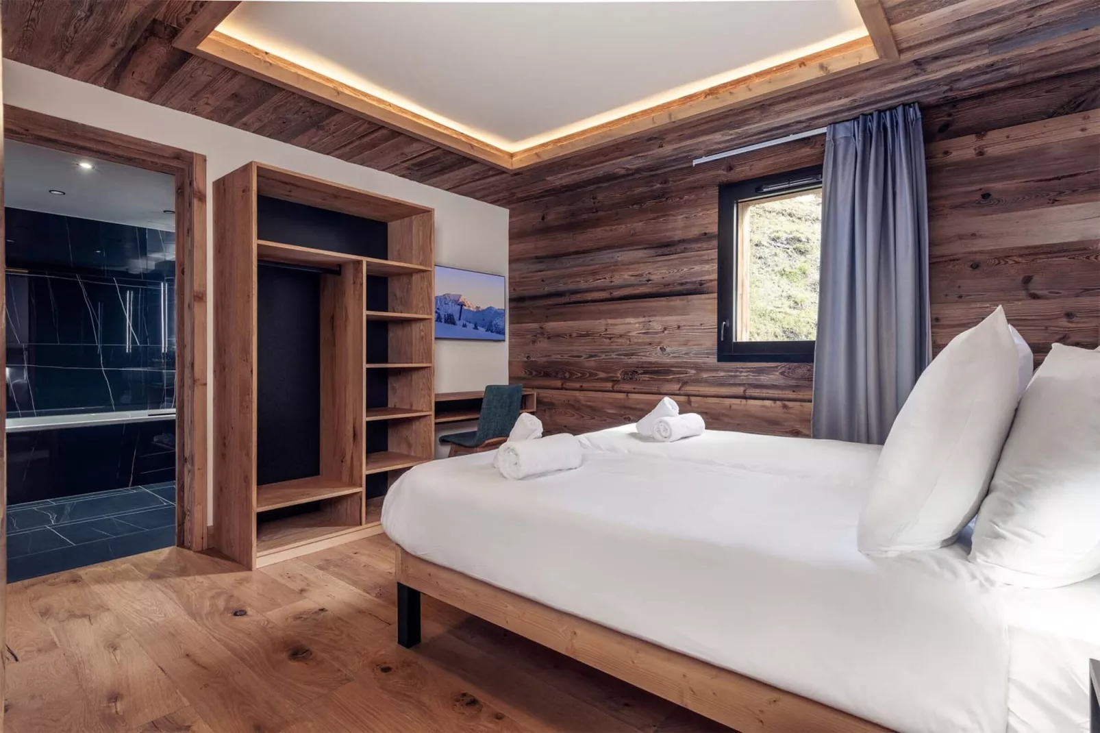 Apartment No 4 6 rooms  cabin-Bedroom