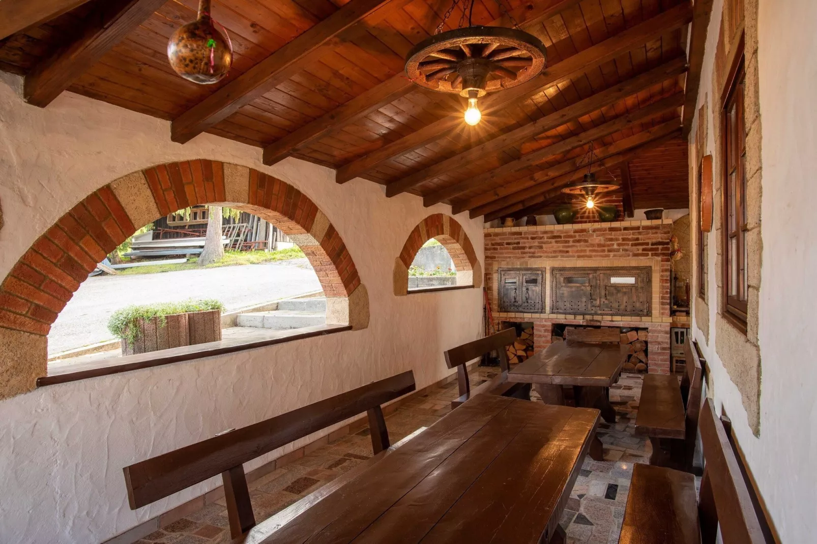 San Vinogradara - One Bedroom Holiday Home with Hot Tube-Salle à manger