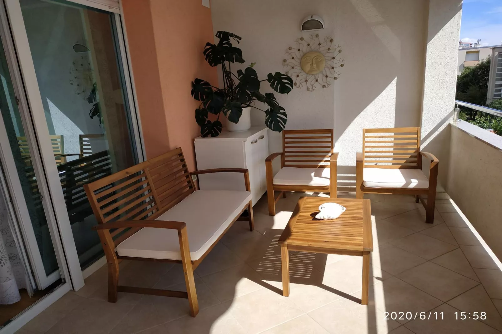 Apartment Ana with a partial sea view - Two Bedroom Apartment with Balcony and a Partial Sea View-Indoor