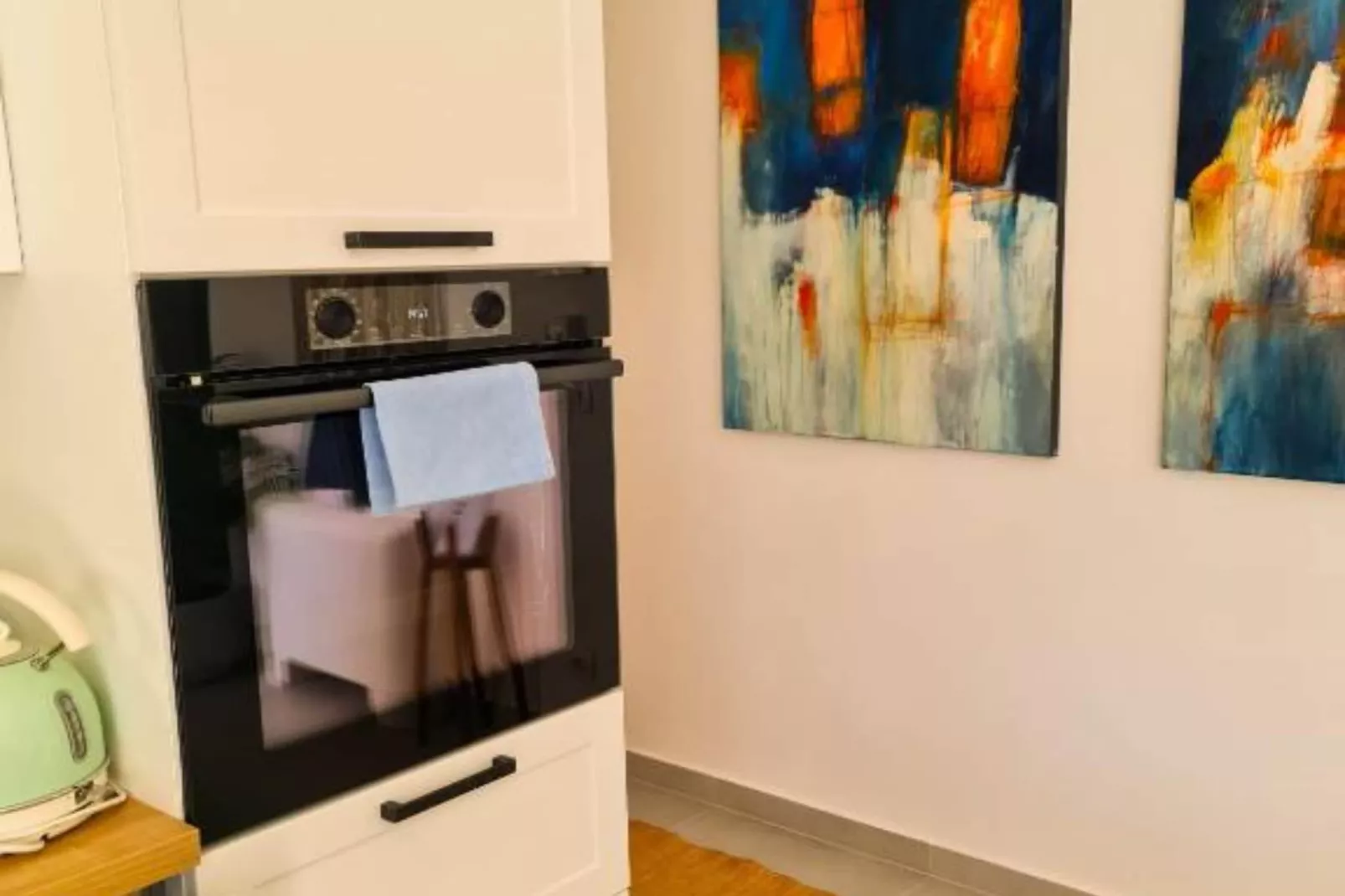Apartment Torre Senj - Two Bedroom Apartment with Balcony and Mountain  View-Cuisine