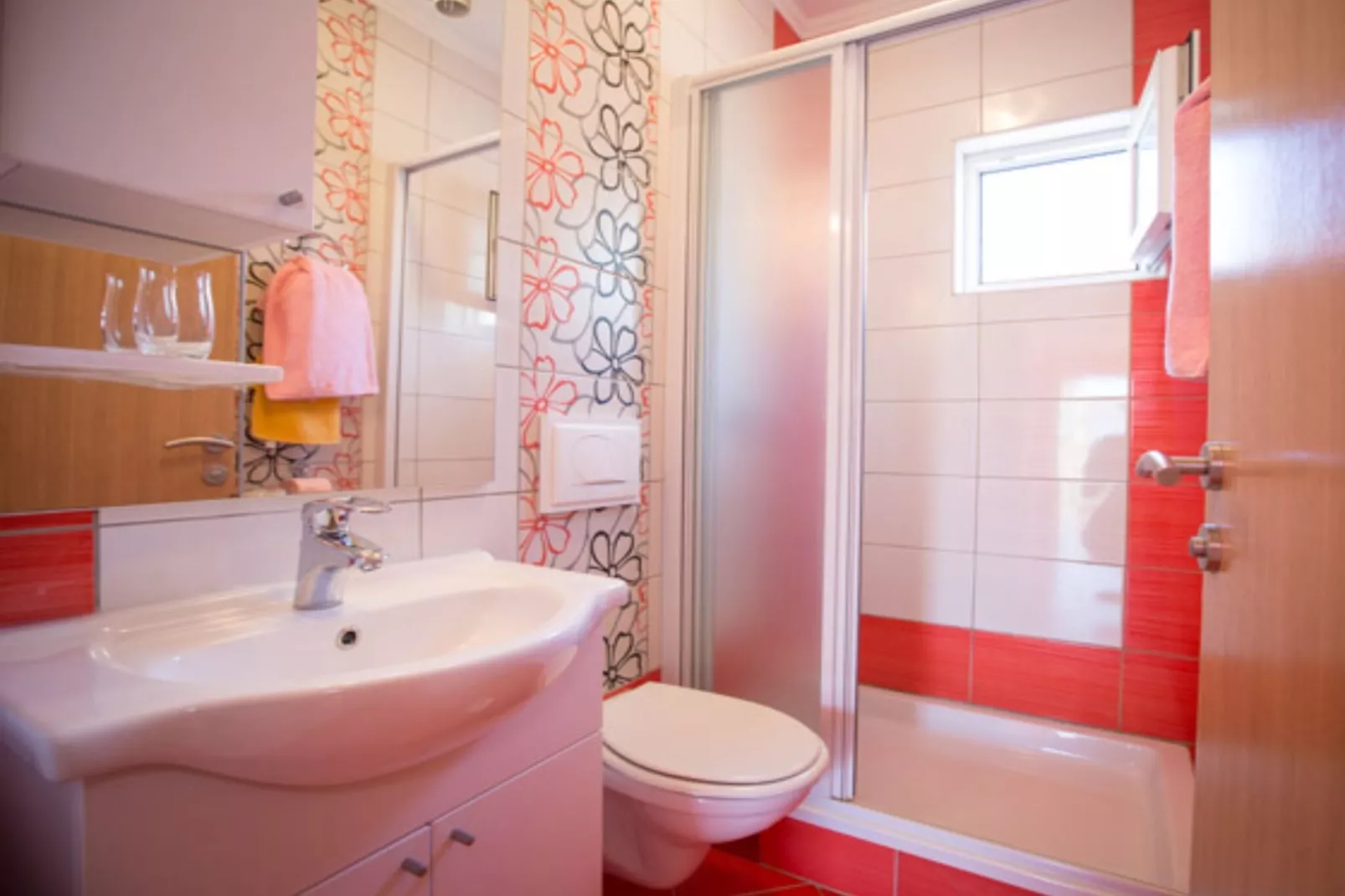 Apartments Zora - Comfort One Bedrom Apartment with Balcony A3-Badezimmer