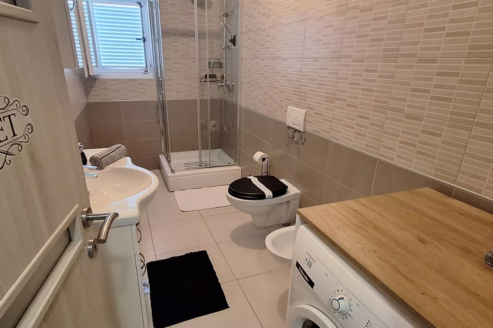 Belisima Delux - One Bedroom Apartment  With Sea View-Badezimmer