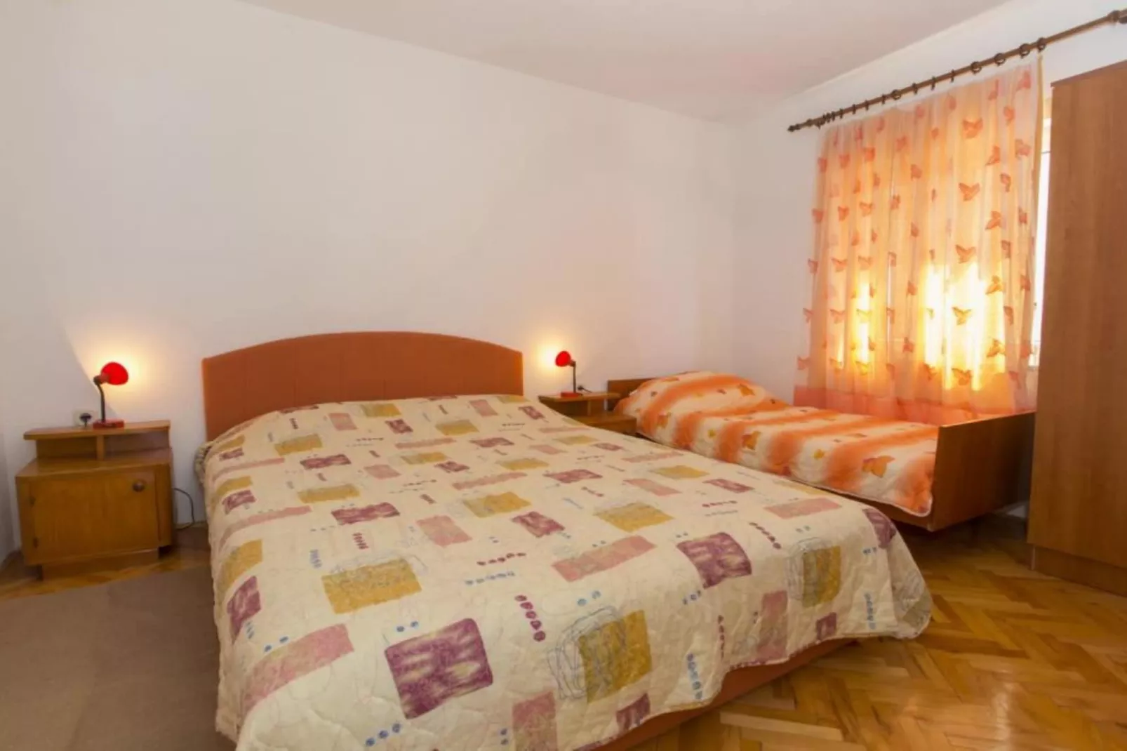 Two Bedroom Apartment with Terrace (A4+1)-Bedroom