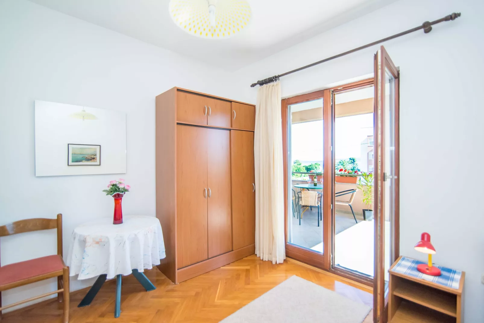 Comfortable Kastel Stafilic Apartment with Balcony - Two Bedroom Apartment with Balcony and Sea View-Schlafzimmer