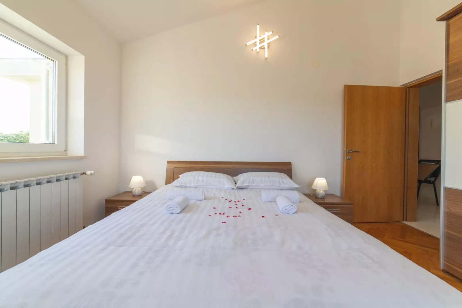 Idyllic Getaway Lovrec Villa with Pool - Five Bedroom Villa with Pool-Bedroom