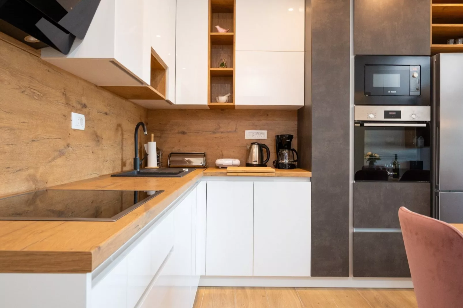 Exquisite and Stylish Apartment Trogir - Two Bedroom  Apartment with Terrace-Cuisine