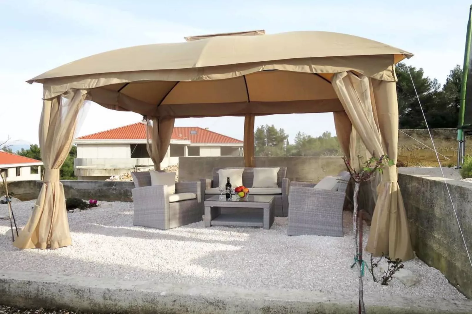 Sea-View Apartments with Pool, Terrace, and Outdoor Lounge in Scenic Čiovo Island - Comfort One Bedroom Apartment (Sollis III)-Extérieur