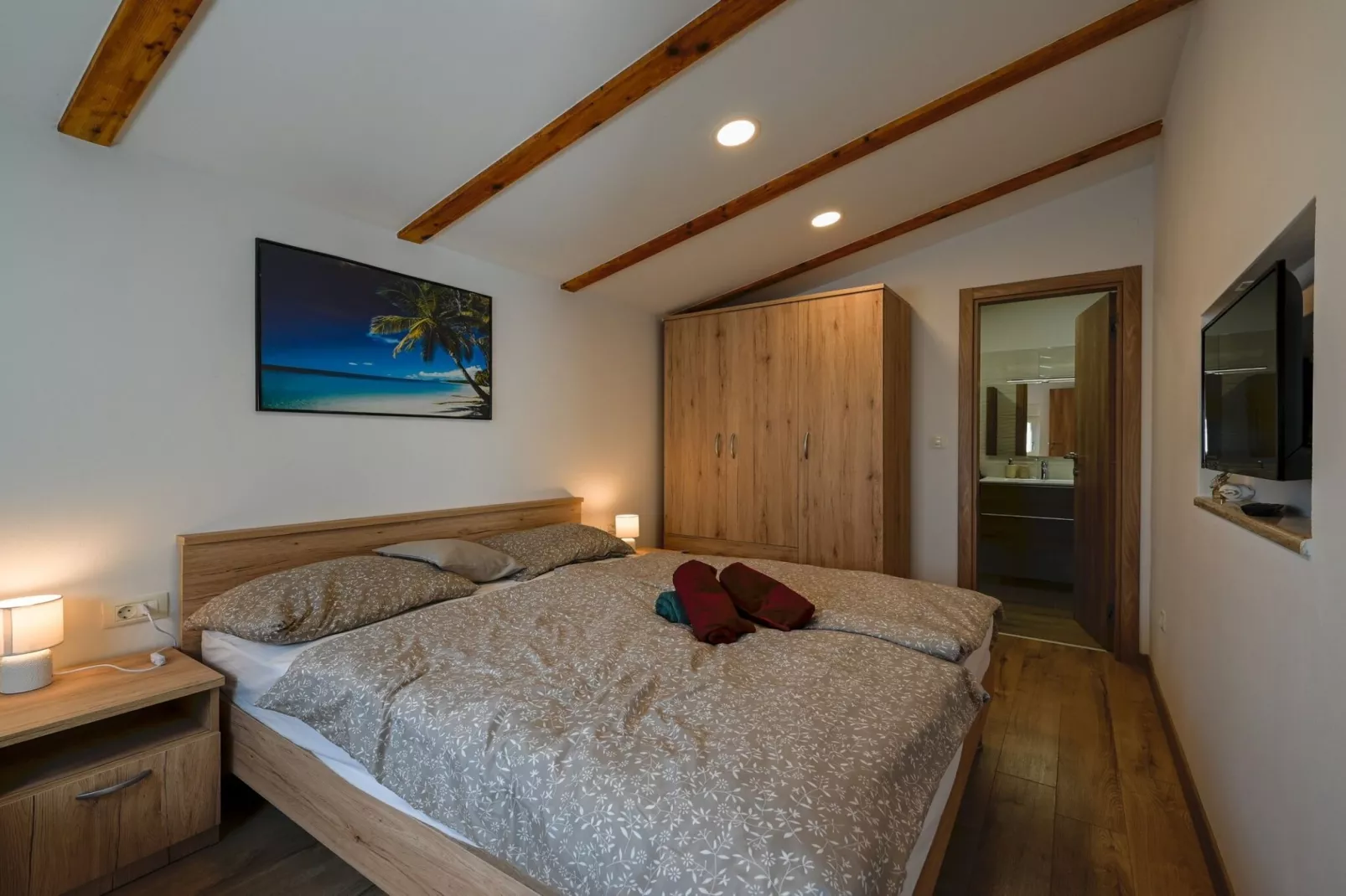 Rovinj Countryside Escape Holiday Home - Two Bedroom Holiday Home with Terrace-Chambre