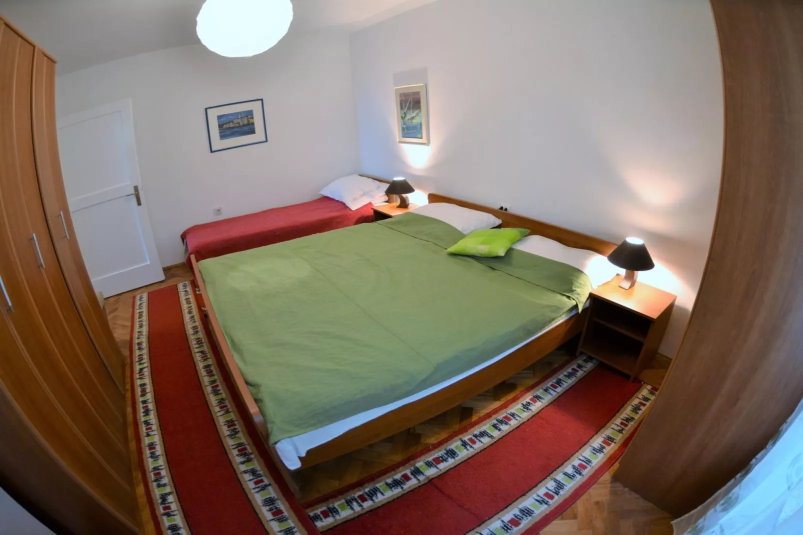 Bright and Breezy Apartment with Terrace and Sea View - Two Bedroom Apartment with Terrace and Sea View-Bedroom