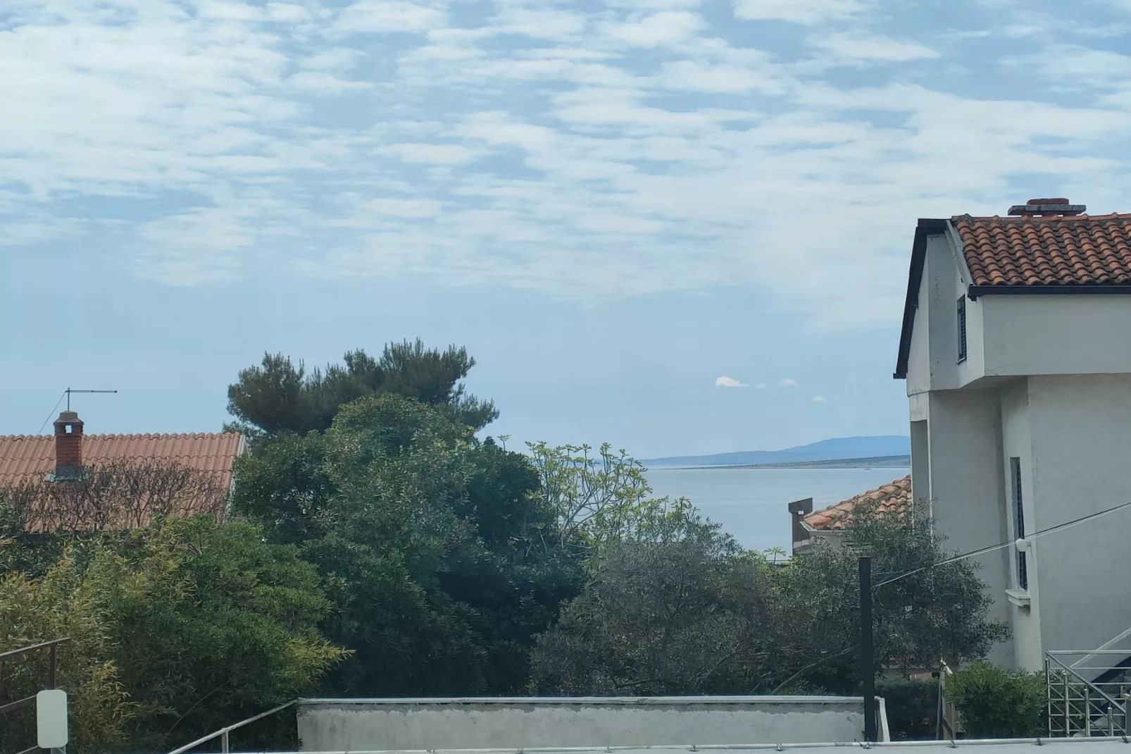 Apartments Krk with Sea View and Terrace - Standard Two Bedroom Apartment with Sea View ant Terrace (owner first floor)-Aussicht