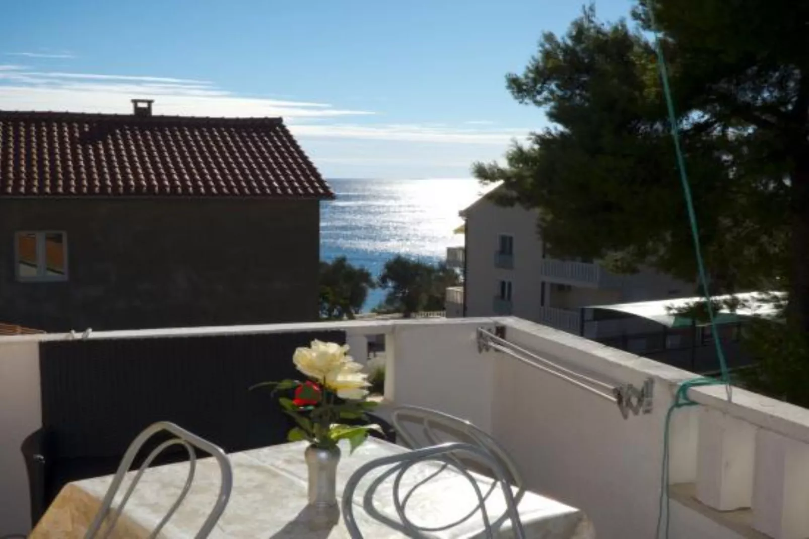Beachfront Apartments Plaža - Two Bedroom Apartment A2-Terrace