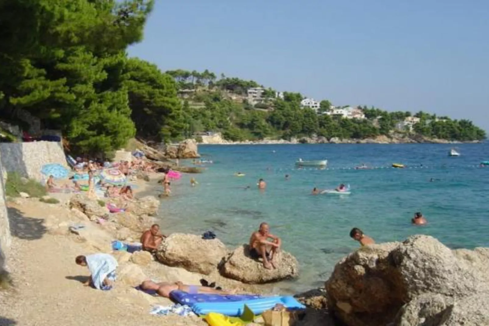 Apartmani Villa Borzic - One Bedroom Apartment with  Terarce and Sea View 1- Omiš-Extérieur