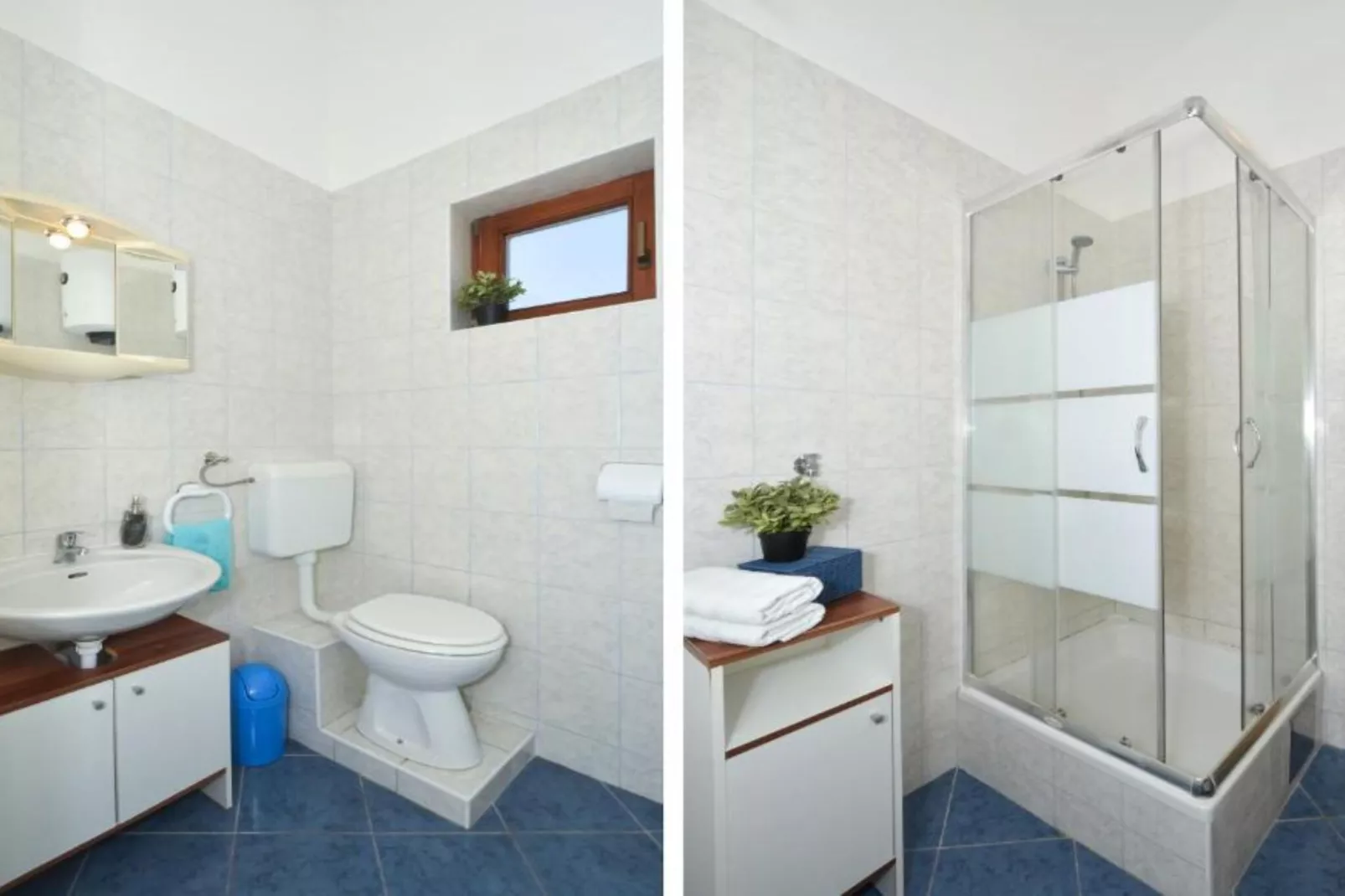 Apartments Nina - One Bedroom Apartment with Balcony A2-Badezimmer