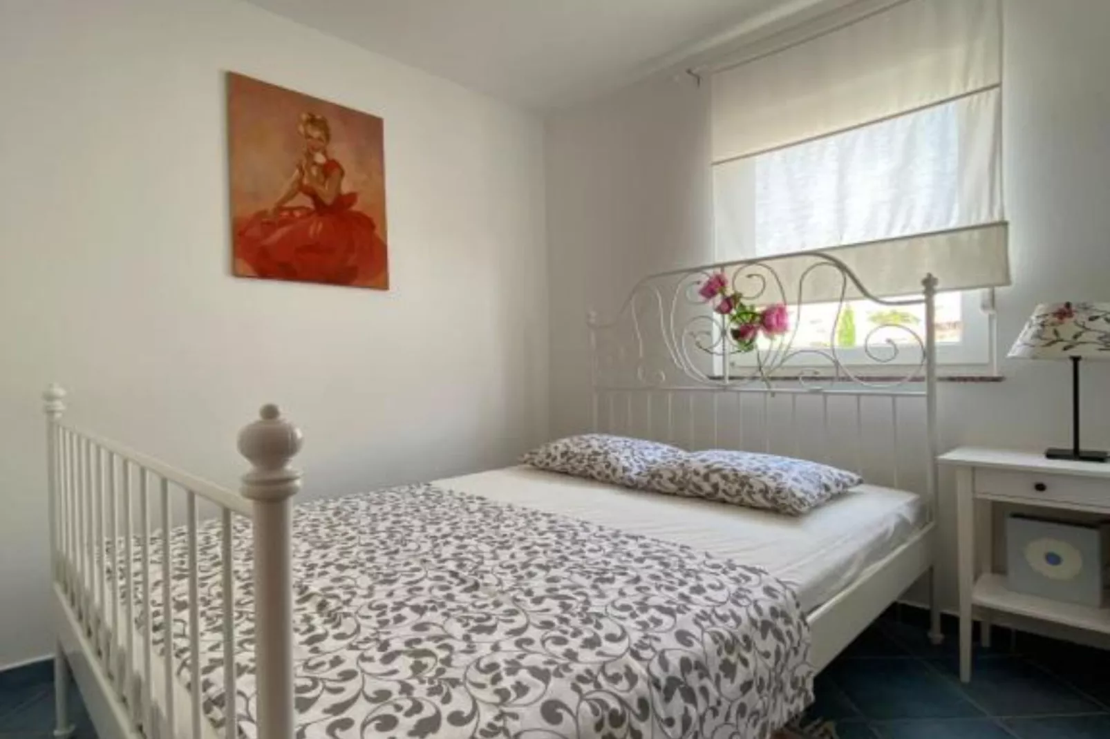 Apartments Lara Rab - One Bedroom Apartment with  Balcony-Schlafzimmer