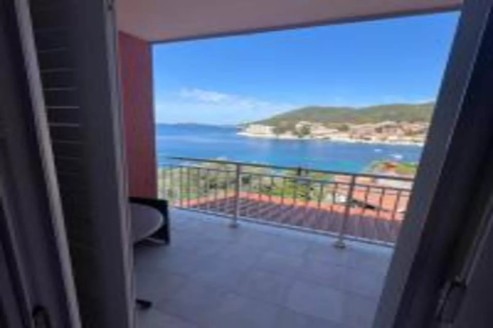 Apartments Bleuš - One Bedroom Apartment with Balcony and See View 1-Terrasse/Balkon