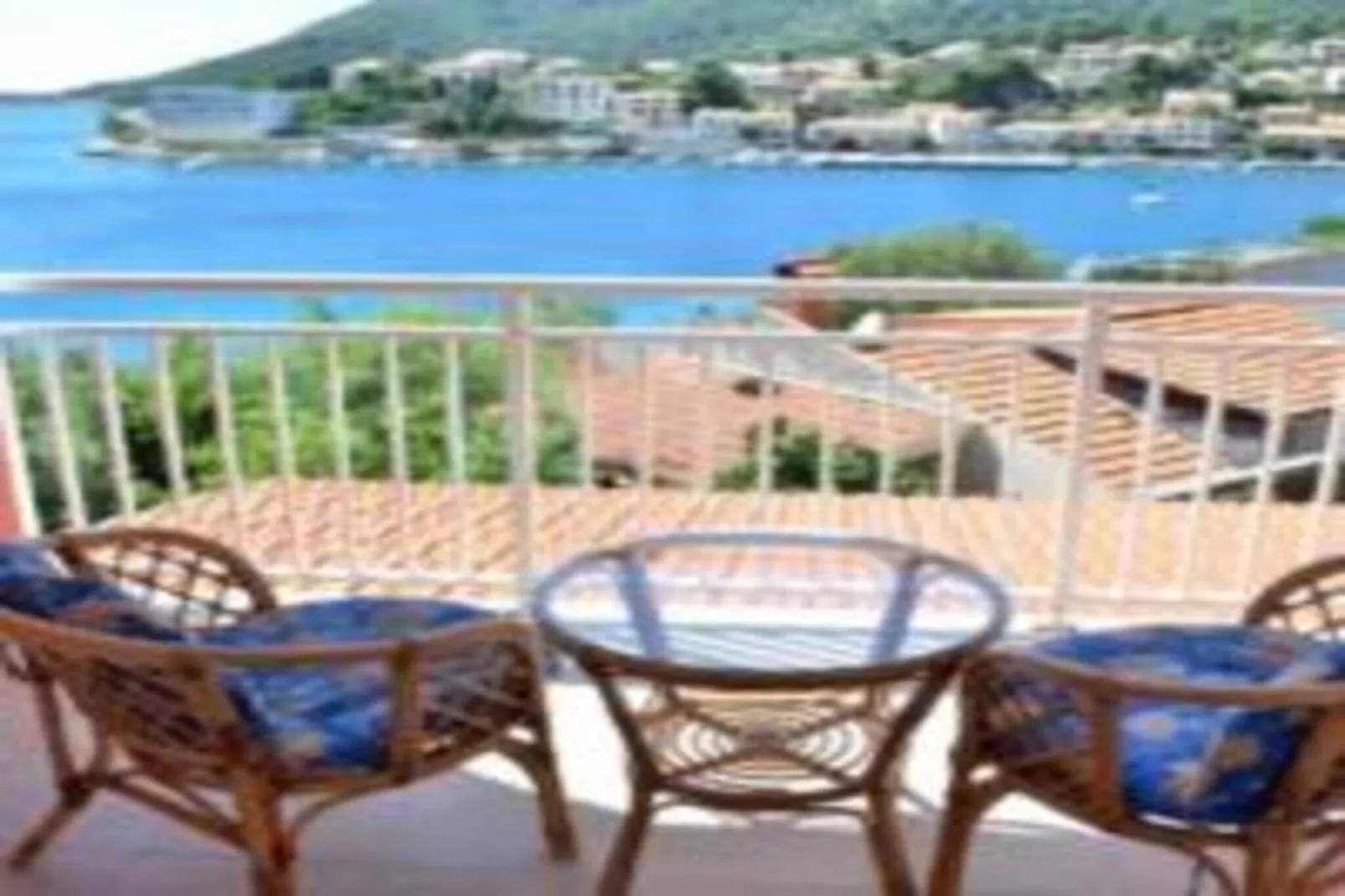 Apartments Bleuš - One Bedroom Apartment with Balcony and See View 3-Terrasse/Balkon