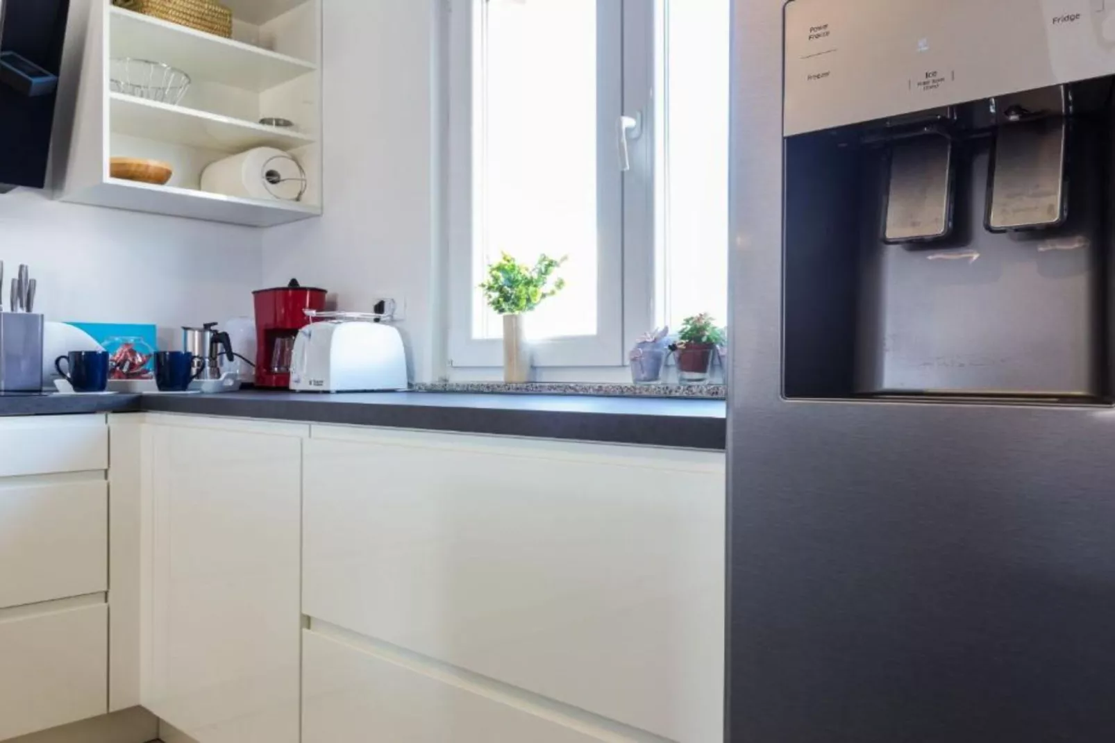 Cozy Three Bedroom Apartment With Terrace in Zadar - Three Bedroom Apartment-Kitchen