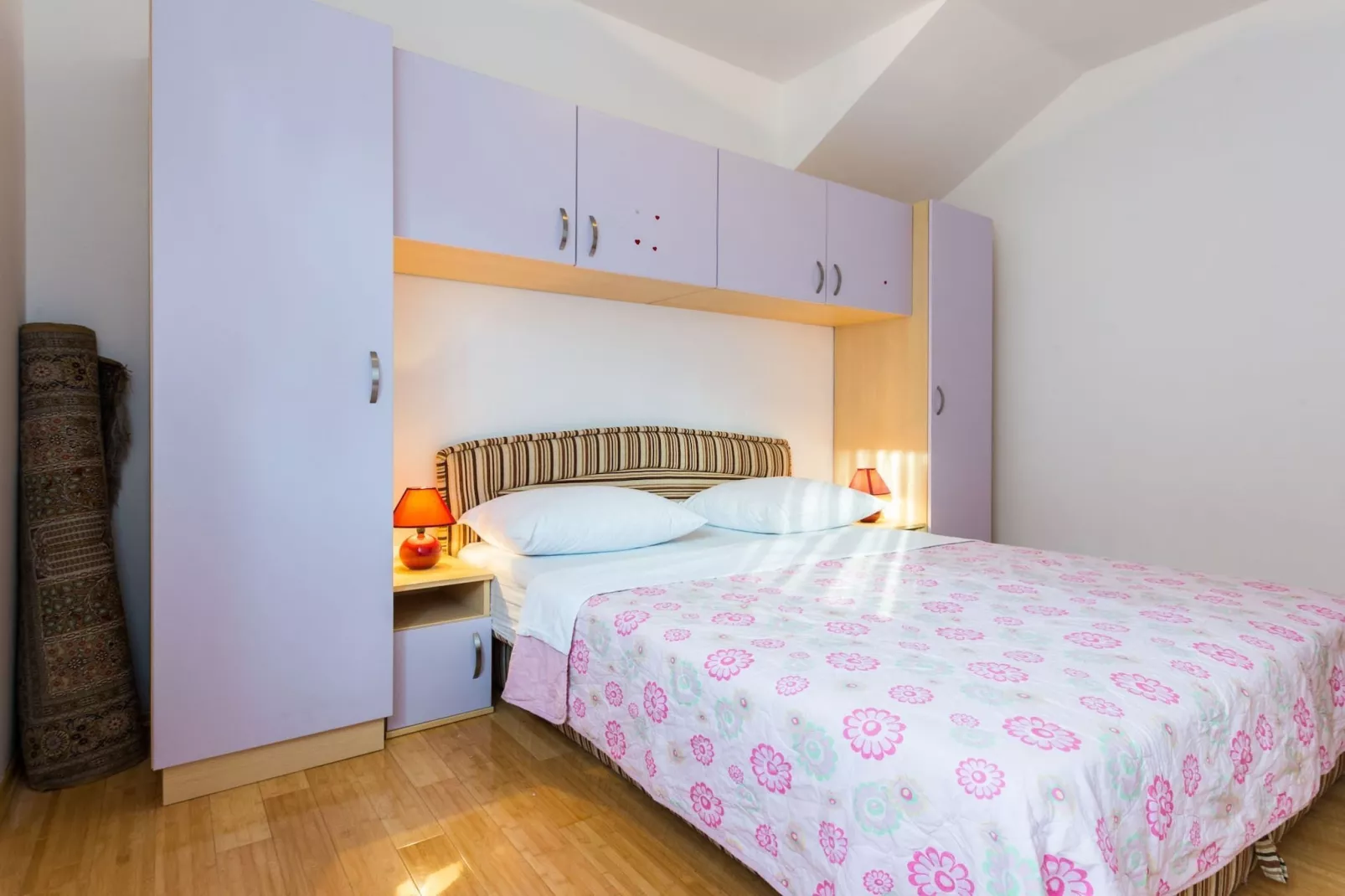 Elegant and Lavish Leisure Apartments Zadar with Outdoor Pool - Standard Two Bedroom Apartment with Terrace (owner Orange)-Chambre