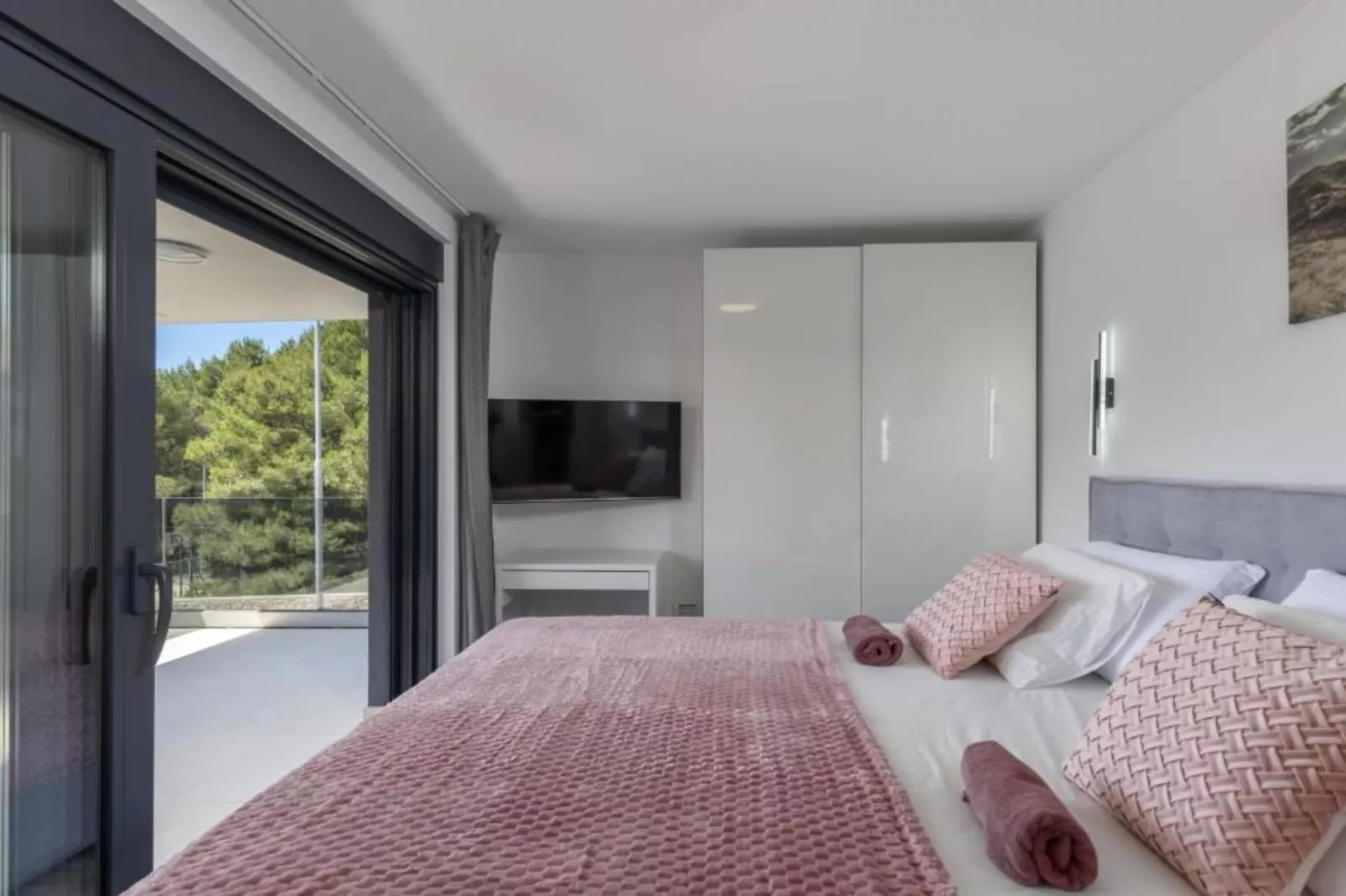 Charming Apartment Island Krk - Three Bedroom Apartment-Bedroom