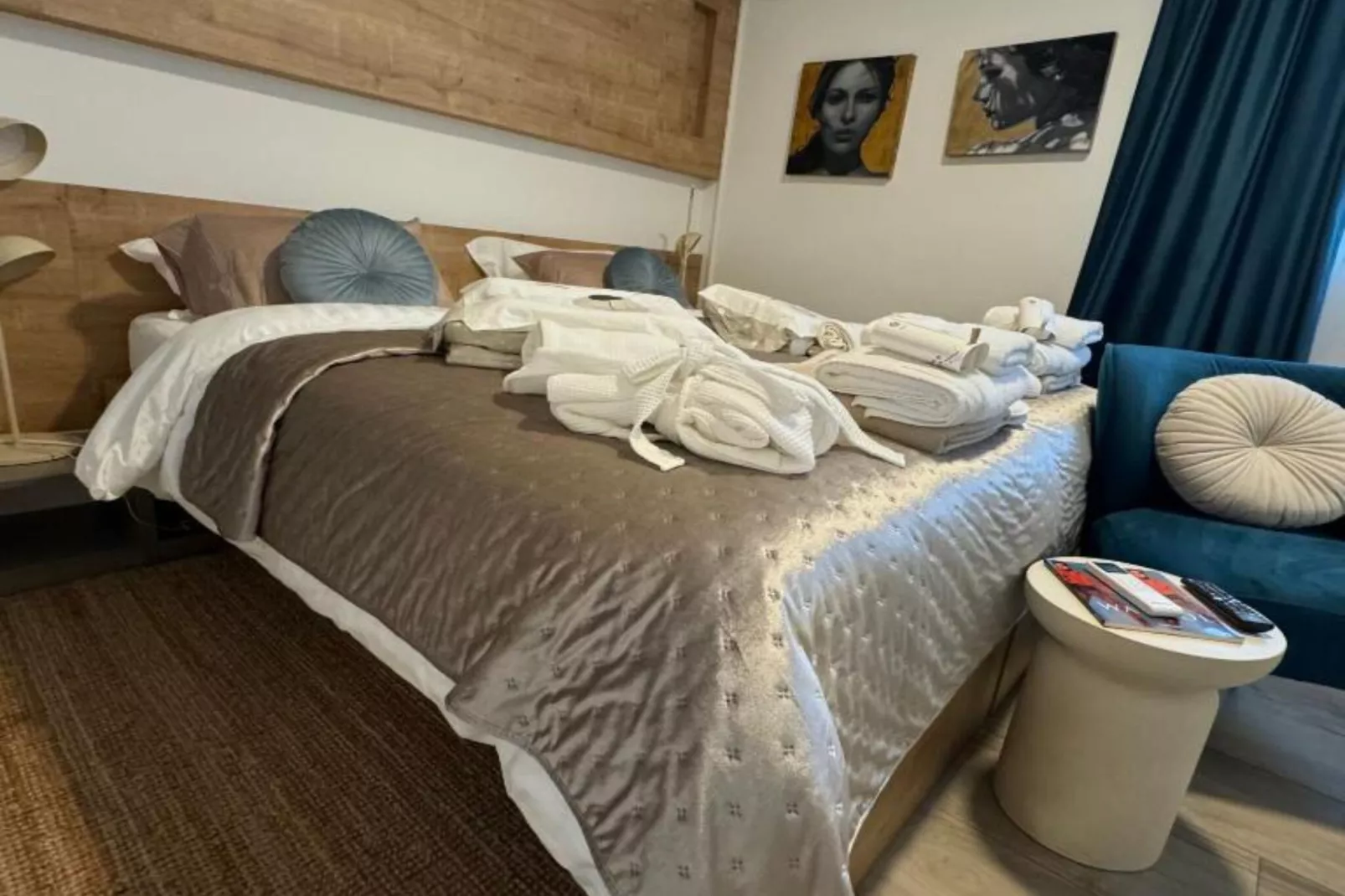 LuxArt City Spa Gallery Residence Krk- Duplex Apartment-Bedroom
