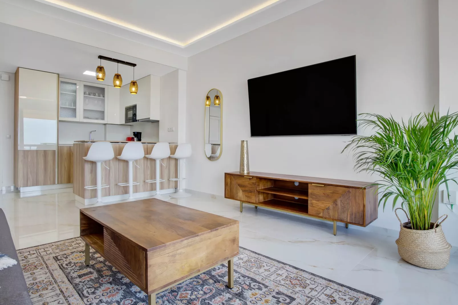 303 Santa Clara-Wohnzimmer