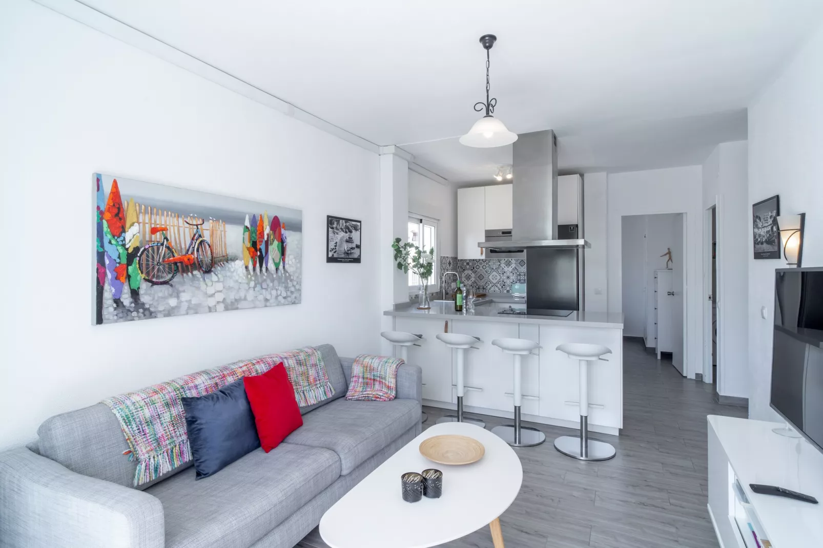 Delfin 1º3 Seaview Quartet by Casasol-Living room