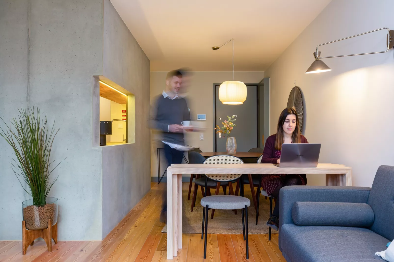 Feel Corporate Housing Campanhã 02-Wohnzimmer