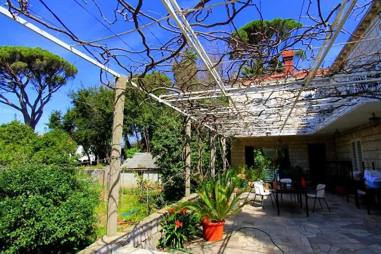 Guest House Zec - Studio with Terrace (3 Adults)-Outdoor